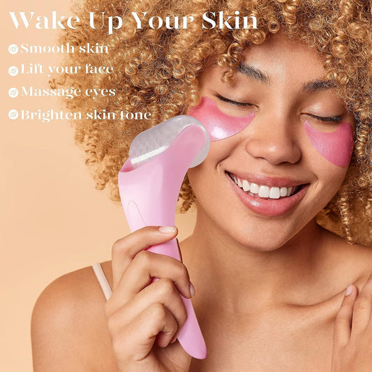 Masseur de rouleau de glace face à la tête de glace Rouleau de beauté Beauté Massage de la compression de glace